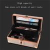 HIONJIN Travel Cosmetic Bag Nail Beauty Box Makeup Large Capacity Suitcase Ladies Tool Storage Box view 2
