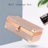 HIONJIN Travel Cosmetic Bag Nail Beauty Box Makeup Large Capacity Suitcase Ladies Tool Storage Box view 4