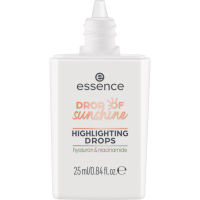 essence | Drop of Sunshine Highlighter Drops | Lightweight, Buildable, Hydrating Healthy Glow, Multi-Use Formula | Vegan & Cruelty Free