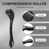 Derma Roller 540 Stainless Steel Black Microneedling Roller Facial Skin Care Home Use for Face Beauty Massage Tools view 4