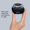 GESKE Electric Pumice Foot Smoothing Spinner | 8 in 1 | Electric Foot File & Exfoliator with Soft & Coarse Attachments | Long-Lasting Pumice Stone | for Smooth Feet & Pedicure | Expert Callus Removal view 3