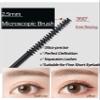 Black Mascara for Fine Short Lash & Older Women & Mulit-layered Lashes, Ultimate Length Volumizing Lower Bottom Lashes Mascara, Ultra-Precise Slim Adjustable Brush to Any Angle, Smudge-proof view 2