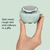 GESKE Electric Pumice Foot Smoothing Spinner | 8 in 1 | Electric Foot File & Exfoliator with Soft & Coarse Attachments | Long-Lasting Pumice Stone | for Smooth Feet & Pedicure | Expert Callus Removal view 3