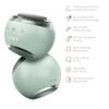 GESKE Electric Pumice Foot Smoothing Spinner | 8 in 1 | Electric Foot File & Exfoliator with Soft & Coarse Attachments | Long-Lasting Pumice Stone | for Smooth Feet & Pedicure | Expert Callus Removal view 4
