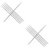 BESPORTBLE 10pcs Stainless Steel Makeup Stirring Spatula for Nail Art Gel Polish Multifunctional Mixing Rods for Nail Techs view 1