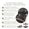 GESKE Electric Pumice Foot Smoothing Spinning Sphere | 8 in 1 | Electric Foot File & Exfoliator | 3 Pumice Stone Attachments | for Smooth Feet | Advanced Callus Removal |for Your Pedicure Set view 2