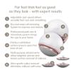 GESKE Electric Pumice Foot Smoothing Spinning Sphere | 8 in 1 | Electric Foot File & Exfoliator | 3 Pumice Stone Attachments | for Smooth Feet | Advanced Callus Removal |for Your Pedicure Set view 2
