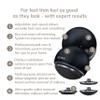 GESKE Electric Pumice Foot Smoothing Spinning Sphere | 8 in 1 | Electric Foot File & Exfoliator | 3 Pumice Stone Attachments | for Smooth Feet | Advanced Callus Removal |for Your Pedicure Set view 2