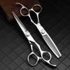 Hair Cutting Shears, 6 Inch Thinning Cut Style Tool Barber Shears Stainless Steel Hair Scissors Salon Hairdressing Scissors Set( view 1