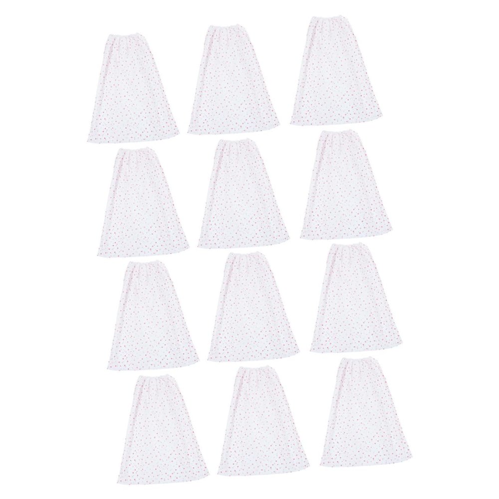 BESPORTBLE 12pcs Disposable Bath Skirts and Spa Wraps for Women Comfortable Non-woven Bathrobe for Hotels Beauty Salons and Travel Water Absorbent and Skin-friendly Design