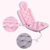 Full Body Bath Pillow for Tub, Spa Bathtub Cushion for Head Neck Shoulder Back Support, Pillows Quick Drying Spa Bath Pillow Headrest Cushion (Pink) view 2