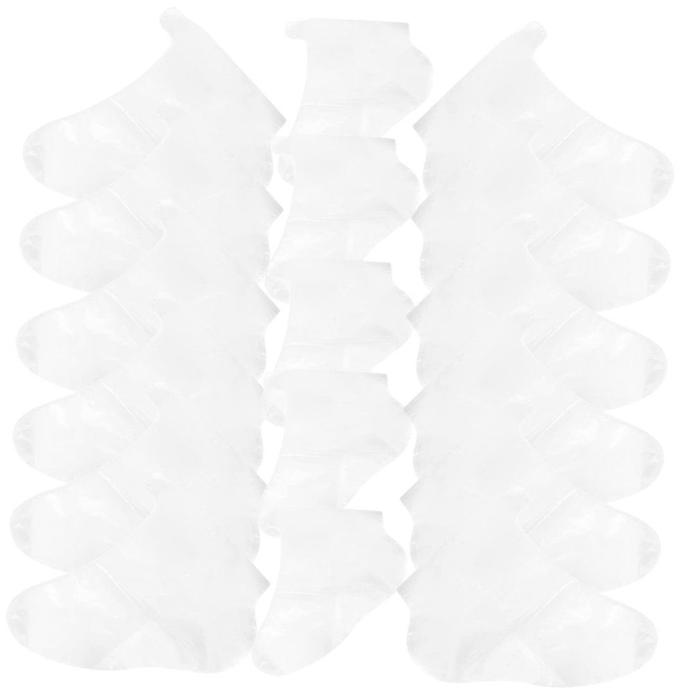 200pcs Disposable Foot Covers for Pedicure and Shoe Trying Non-Slip Foot Sleeves for Home Salon Spa and Therapy Use
