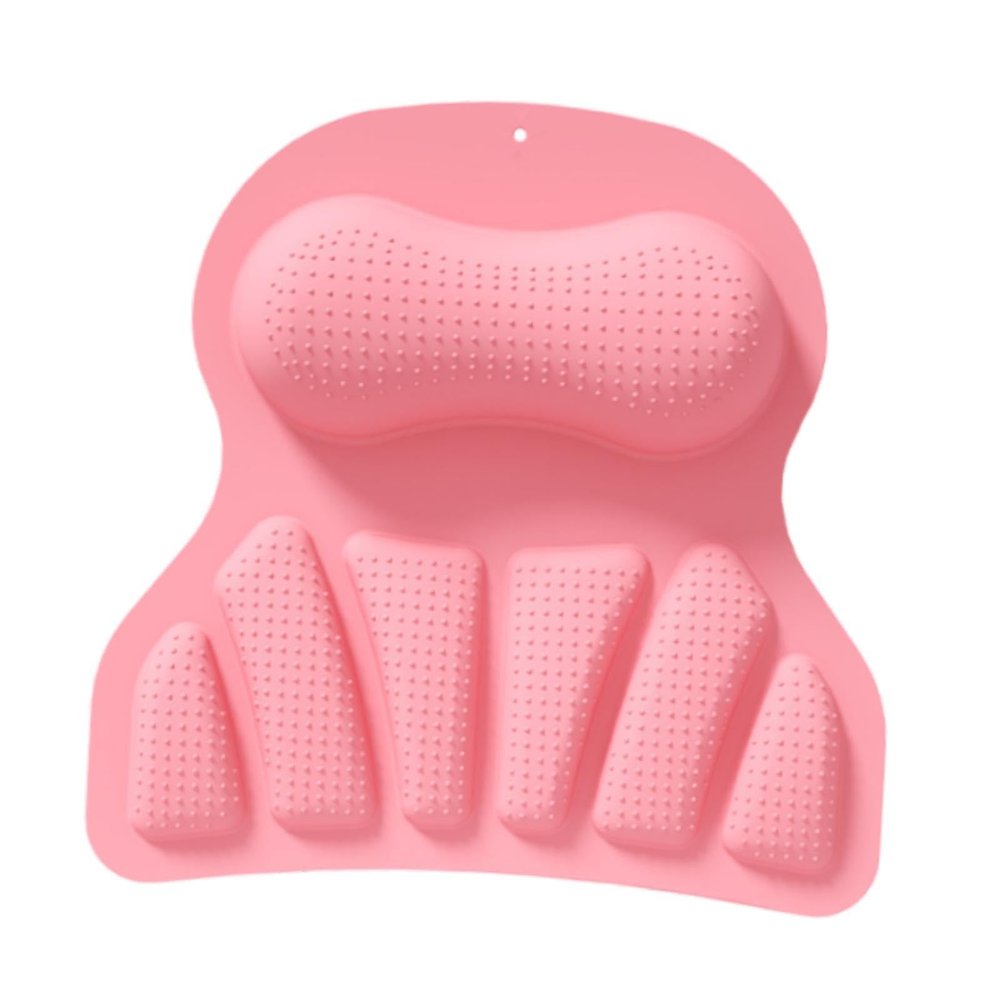 Bath Pillow Bathtub Pillow Headrest Ergonomic SPA Gifts,Luxury,Silicone,Bath Tub Pillow,Bath Cushion,for Tub Soaking Tub, pink