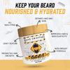 Lard Infused Beard Butter - Non Greasy - All Natural Scent (Unscented) 5.5 oz "Nourish Your Mane" view 3