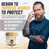Lard Infused Beard Butter - Non Greasy - All Natural Scent (Unscented) 5.5 oz "Nourish Your Mane" view 4