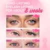 Lash Lift kit at Home Salon: Professional Eyelash Perm Kit for Beginner - Eyelash Eyebrow Curling Set Glue Upgraded Version view 2