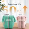 Chakipee Travel Hanging Toiletry Bag for Women - Waterproof Cosmetic Organizer with Clear Window, Lightweight Bathroom Bags for Essentials, Makeup, Shampoo, Toiletries Green, Medium view 3
