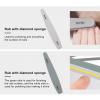 6 Pcs Nails Files And Buffers Professional Sanding Files Set Nails Art Tool Double Sided Emery Boards File Nails view 3