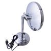 CZCZC Makeup Mirror with Lights, 8 Inch Brass Magnification Countertop Vanity Mirrors, Rotation Illuminated Cosmetic Mirror view 4