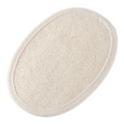 1 Pack Natural Loofah Sponge Exfoliating Body Scrubber Made with Eco-Friendly and Biodegradable Shower Luffa Sponge Loofah for Women and Men for Face and Body