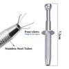 HONGTU implant Piercing Ball Grabber Tool,for All Piercings 316L Stainless Steel Slotted Locking for Ear Lip Nose Belly Navel Tongue Body Piercing Kit view 3