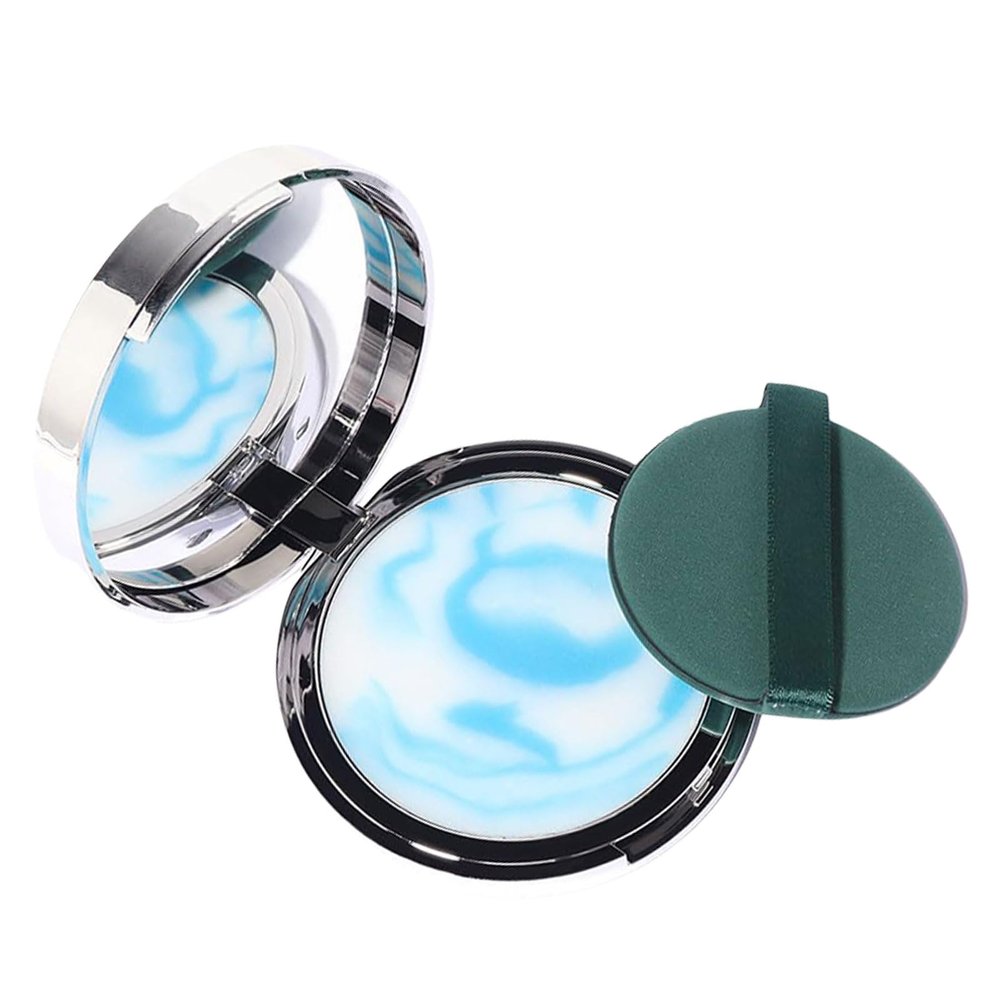 Hydrating Matte Texture Face Powder For Matte Finish Portable Compact Powder Oil Control Makeup Setting Powder