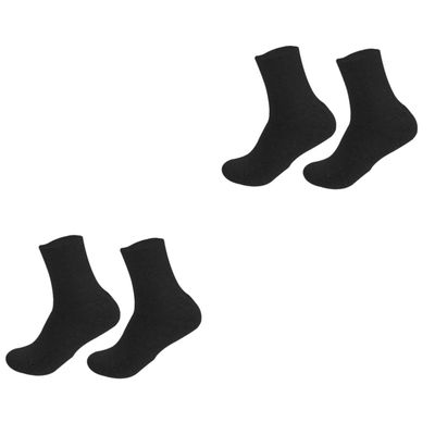 LALADEFIEE 4pcs Moisturizing Foot Care Socks for Men Elastic Design for Dry Cracked Heels Rough Skin Calluses Comfortable Protective for Daily Wear