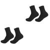 LALADEFIEE 4pcs Moisturizing Foot Care Socks for Men Elastic Design for Dry Cracked Heels Rough Skin Calluses Comfortable Protective for Daily Wear view 1