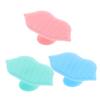 Anneome 3pcs Silicone Face Scrubber Exfoliating Facial Brush Pads for Deep Cleansing and Skin Care Soft Silicone Cleansing Brushes Green and for Home and Travel Use view 1