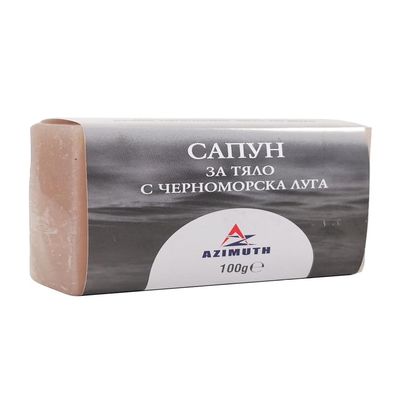 AZIMUTH Body Soap with Black Sea Lye, 3.5 oz (100g)