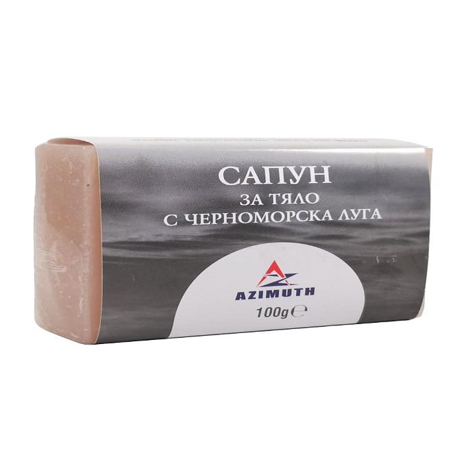 AZIMUTH Body Soap with Black Sea Lye, 3.5 oz (100g)