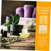 DECHOUS 50pcs Leakproof Wax Melt Warmer Liners High Temperature Resistant Aromatherapy Paper Trays for Clean Wax Heating and Easy Removal for Home Use view 3