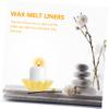 DECHOUS 50pcs Leakproof Wax Melt Warmer Liners High Temperature Resistant Aromatherapy Paper Trays for Clean Wax Heating and Easy Removal for Home Use view 4