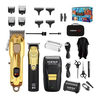 EWKYLSEM Razors Professional Haircut Machine for Men, USB Charging LED Intelligent Display Electric Clipper Hair, Rechargeable Men's Razor