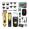 EWKYLSEM Razors Professional Haircut Machine for Men, USB Charging LED Intelligent Display Electric Clipper Hair, Rechargeable Men's Razor view 2