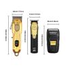 EWKYLSEM Razors Professional Haircut Machine for Men, USB Charging LED Intelligent Display Electric Clipper Hair, Rechargeable Men's Razor view 3