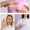 10 Sheets Ribbon Tattooed Stickers Breast Cancers Awareness Stickers Temporary Cancers Tattooed For Girls Women view 4