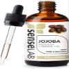 100% Pure natural Jojoba Oil for hair,skin and nails 4 oz view 1