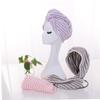 ASAKKURA Quick Dry Hair Cap Set 2pcs Non-Slip Spa Caps Hair Drying Towel for Adults Boys and Girls Spa Accessory view 2