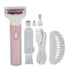 4 in 1 Hair Trimmer Women Multi Functional Trimmer Portable Painless Cordless Electric Hair Trimmer Rechargeable Ladies Epilator for Eyebrow Beard Nose Body Hair view 1