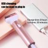 4 in 1 Hair Trimmer Women Multi Functional Trimmer Portable Painless Cordless Electric Hair Trimmer Rechargeable Ladies Epilator for Eyebrow Beard Nose Body Hair view 3