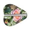 STVYUKL Butterfly and Rose Hair Drying Cap Super Absorbent Soft Hair Drying Towel Quick Dry Coral Velvet Drying Hair Caps Hair Turban for Women Wet Hair Long Thick Hair view 2