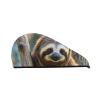 STVYUKL Funny Sloth Hair Drying Cap Super Absorbent Soft Hair Drying Towel Quick Dry Coral Velvet Drying Hair Caps Hair Turban for Women Wet Hair Long Thick Hair view 1