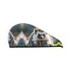 STVYUKL Hedgehog Sitting On Top Hair Drying Cap Super Absorbent Soft Hair Drying Towel Quick Dry Coral Velvet Drying Hair Caps Hair Turban for Women Wet Hair Long Thick Hair view 1