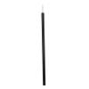 BTSEURY Brush, 100PCS Black Brushes Applicator, Cosmetic Eye Wands for Eyeliners Lip Liners Makeup Tool with Container view 3