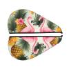 LHBWCVN Flamingos and Pineapples Hair Towel Wrap for Women Hair Cap Coral Velvet Hair Drying Cap with Button Super Absorbent Hair Drying Towel Quick Dry Hair Turban for Wet Hair Long Thick Hair view 2