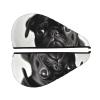 LHBWCVN Cute Black Pug Dog Hair Towel Wrap for Women Hair Cap Coral Velvet Hair Drying Cap with Button Super Absorbent Hair Drying Towel Quick Dry Hair Turban for Wet Hair Long Thick Hair view 2