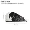 LHBWCVN Cute Black Pug Dog Hair Towel Wrap for Women Hair Cap Coral Velvet Hair Drying Cap with Button Super Absorbent Hair Drying Towel Quick Dry Hair Turban for Wet Hair Long Thick Hair view 4