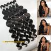 Hair Extensions 10A Body Wave Bundles 8-40 Inch Natural Black Bundles 100% Human Hair Bundles Top Quality Brazilian Hair Weave Bundles Remy Hair Human Hair Bundles(1 bundle 16) view 3