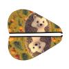 LPTSVBN Hedgehog Hair Drying Cap Coral Velvet Hair Towel Wrap with Button Quick Dry Hair Cap for Women Soft Absorbent Hair Turban Hair Drying Towel for Wet Hair Long Thick Hair view 2